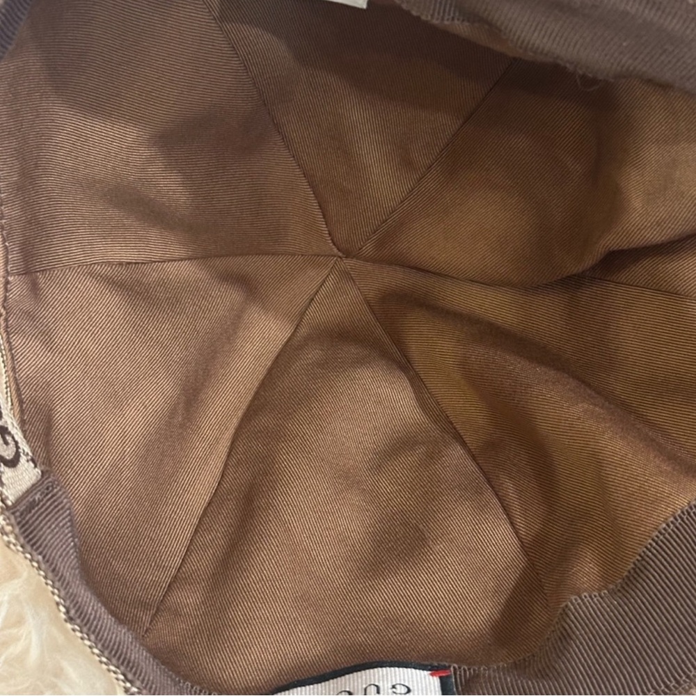 Authentic Gucci Brown Monogram Hat - image 8